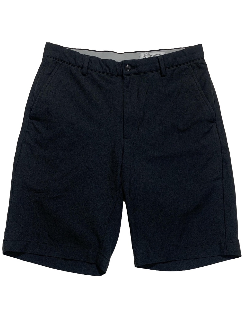 Greg Norman Dark Gray Mid Rise Four Way Stretch Casual Summer Men's Golf Shorts